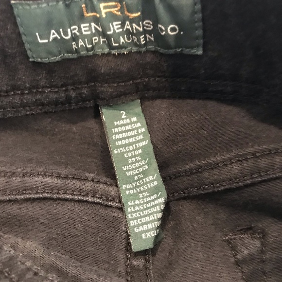 Ralph Lauren Black Modern Legging Jeans - Picture 5 of 6